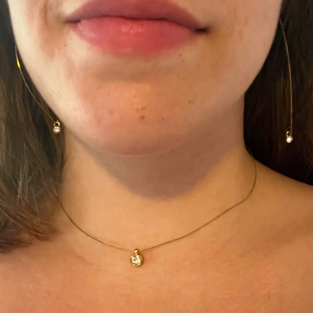 Cute earring/necklace set
